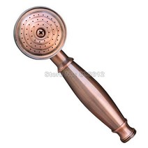 옛날전화기 빈티지 엔틱 인테리어 소품 레트로 유선 골동품 레드 구리 전화 스타일 핸드 헬드 욕실 샤워 헤, 01 빨간