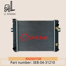 호환 지게차 부품 라디에이터 OE 3EB-04-31210 코마츠용