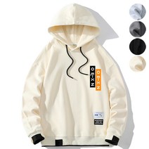 Sevenmoon 오버핏 후드티 긴팔티셔츠 M-4XL