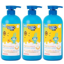 포멀비 키즈 대용량 유아 어린이로션 베이비로션 1000ml 페이스 로션, [AA3] 포멀비 바디로션 3개