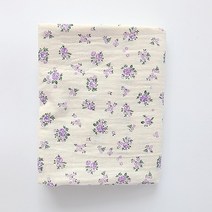 이중거즈] 플라워데이-퍼플(8219651)