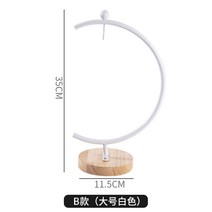 공장 현물 도매 이끼 식물 미경관 생태병 철골 G형 나무 밑 유리병 공예 철골, 10개부터 (유리병 및 식물 제외), 라지 화이트 【11.5*35cm】