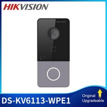 스마트 인터폰 hikvision 무선 도어 스테이션 화상 통화 ds-kis603-p 가정용 wifi용 인터콤 ds-kv61, 키트 ds-kis603-p