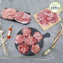 친환경 무항생제 돼지고기 초록한돈 냉장 앞다리살 500g, 종류:앞다리살 수육용
