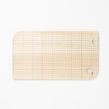[JAJU/자주] 히노끼 슬림 도마 대_44x25cm, 내츄럴