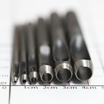 로스킨 공펀치(1mm~8mm 8사이즈) 가죽공예, 4mm, 1개