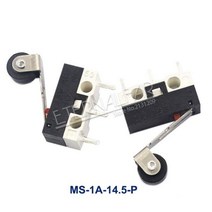 마이크로 스위치 터치 호환 리미트 순간 푸시 버튼 1 125V C 마우스 3 긴 핸들 롤러 레버 암 DT 1266, MS-1A-14.5-P_5 Pieces-lot