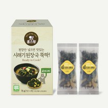 된장국에 바로넣는 유기농시래기나물 12인분(25gx6봉), 단품