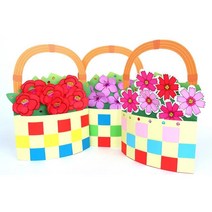 5인세트 꽃바구니 만들기 유아 봄놀이키트 자연물 엄마표 초등, 2.코스모스 개별포장