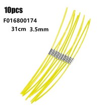 Bosch F016800431 용 10Pcs AFS 23-37 용 Extra Strong Cutting Thread 스풀 라인 ART 23 26 30 브러시 커터 스트리머 트리머, 02 F016800174 31cm