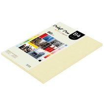 종이문화 프린트프로 칼라복사지 B4 80g No.01 레몬 85매