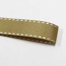선물포장리본 꽃포장리본 골지 스티치 리본 (폭 5mm 길이90m)(폭 10mm/15mm 길이 45m), 27(머스타드)
