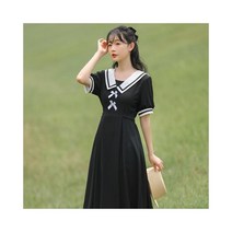 와이케이하우스 2021 여름 새로운 달콤한 활 문학 복고풍 드레스 Taobao 여성 의류 에이전트 6124 조인_70232