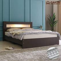 [가이온] 애니 LED 침대 Q 본넬매트리스, 상세 설명 참조