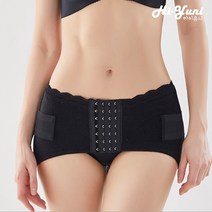 하이유니 산후 골반 교정 밴드 허리 디스크 골반 벨트 틀어짐 바른 자세 교정기, 베이지