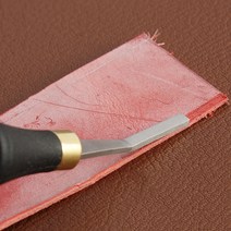 가죽염색약 가죽복원제 3/4/5/10mm 사출 성형 핸들 가죽 가장자리 처리 표면 연마 거친 파일 나이프 DIY 도, 03 4mm