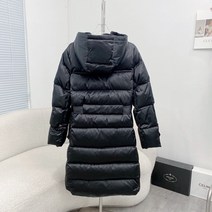 강아지패딩 강아지 오리털 패딩 강아지겨울옷 여성용 중간 길이 슬리밍 다운 양털 모자 KR8854, 1.H002 - S