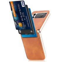 z제트플립 3 4 호환 크로스백 휴대폰 가방 카드지갑 케이스 leather card z