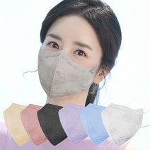 케이퓨리 새부리형 항균 구리 마스크 99.9% 중형 블랙 50개입 15개, 단품, 단품