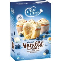 화이트윙스 컵케이크 믹스 바닐라 410g White Wings Cupcake Mix Vanilla, 1팩