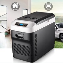 15l 자동차 홈 미니 냉장고 냉장고 dc1224v 음료 쿨러 히터 자동차 홈 pinic 캠핑 0 65도에 대해 신선하게 따뜻하게 유지, 주황색 영국 플러그