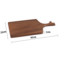 스팀다리미판 로얄링 커팅 보드 고기 치즈 빵 야채 과일 샤퀴트리 서빙 트레이용 그립 핸들이 있는 아카시아 서빙 보드 JX, 아카시아 40x20x2cm