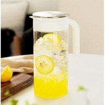 샘나 3단분리 내열유리 물병, WHITE, 1100ml