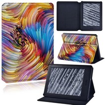 전자책 ebook 케이스 파우치 킨들 호환 용 타블렛 Paperwhite 5 11th 1 2 3 4 커버 10th Gen Kindle 8th 수채화 인쇄 시리즈 패턴, [06] Kindle 8th SY69JL, [16] 16.abstract color 4