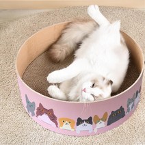 빅사이즈 라운지 스크래처 고양이 의자 오래된발톱관리 토이 캣장난감 가구보호 냥이