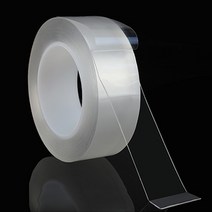 초강력양면테이프2m 투명 겔스티커 잘라쓰는 끈적임없는, 3cmx3m