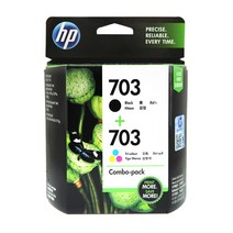 HP정품잉크 No.703 CD887AA CD888AA 선택/CD887A, F6V32AA, 1
