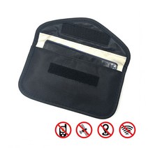 GSM 3G 4G LTE GPS RF RFID 신호 차단 가방 휴대 전화에 대 한 안티 방사선 차폐 파우치 지갑 케이스, 한개옵션1, 01 no