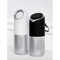 차량용 공기청정기 360도 서라운드 헤파필터, 블랙_AP02C1