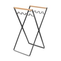 캠핑쓰레기통 캠핑쓰레기봉투걸이 쓰레기봉투걸이 팝업쓰레기통 소형캠핑트레일러 접이식 쓰레기 랙 휴대용 야외 바베큐 봉투 스토리지 캠핑 피크닉 걸이식 정리 홀더, Black+호주