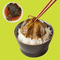 은은한 향의 곰취 장아찌 300g
