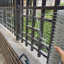 메쉬휀스 울타리 메쉬휀스가격표 대문 기둥 철망 galvanized hexagonal, 13