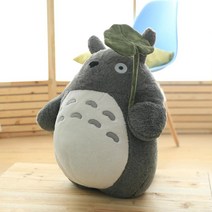 토토로 인형 애착인형 대형 캐릭터 생일선물 동물 인형 쿠션, 상세페이지 참조, 클래식 연잎 이웃집 토토로 40cm, 상세페이지 참조