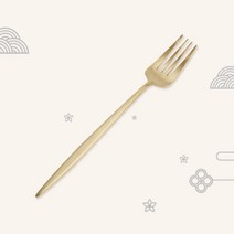 [호담] 명인 명장 전통 방짜유기 커트러리 포크, 상세 설명 참조