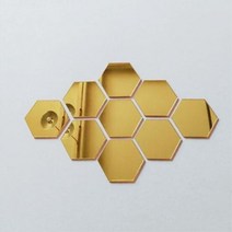 전신거울 쇼룸 디자인 12 pcs 87 cm4.64 cm 3d 아크릴 스티커 diy 육각 아트 벽 스티커 어린이 방 거실 홈 장식 실버, 금, 8x7x4cm