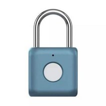 샤오미-키티 스마트 터치 지문 인식 도어락 USB 충전 열쇠 없는 도난 방지 자물쇠 미지아 여행 케이스 서랍 안전 잠금 장치, 파란색, 03 Blue Mist