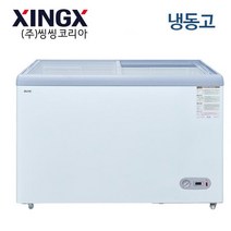 씽씽코리아 고급글라스도어 다목적 냉동고 380L SD-358