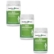 Healthy Care 헬씨케어 슈퍼 바이오 마그네슘 Super Bio Magnesium 100정, 3개