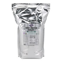 NOW 나우 Whey Protein Isolate (WPI) 10 lbs 무맛, 1포, 10lb