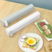 보관용 주방 비닐랩 호일 커팅기 1개 (색상선택), 01.화이트