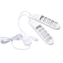 신발건조기 슈즈 드라이어 슈즈스타일러USB 신발 건조기 지능형 타이밍 제습기 살균 나쁜 냄새 제거 가전, 01 백색