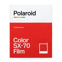 폴라로이드 SX-70 Color Film for Cameras - 8 Photos
