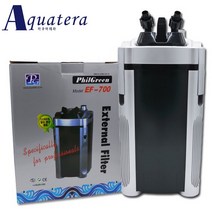 필그린 외부여과기 EF-700 여과재포함 [14.4w], 1개