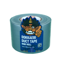 테스크 도깨비 덕트테이프(DUCT TAPE) 미니롤 SILVER 덕테이프 청테이프 면테이프, 50mm X 10m, 1개
