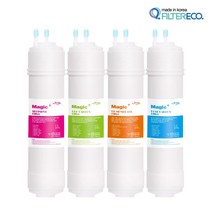 WPF-H2000 필터 한샘이펙스정수기 필터 호환 최고급형, 11인치 1년 세트 (4+2+1+1)