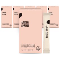 슈퍼하트 리셋카페 다이어트 커피, 84g, 6박스